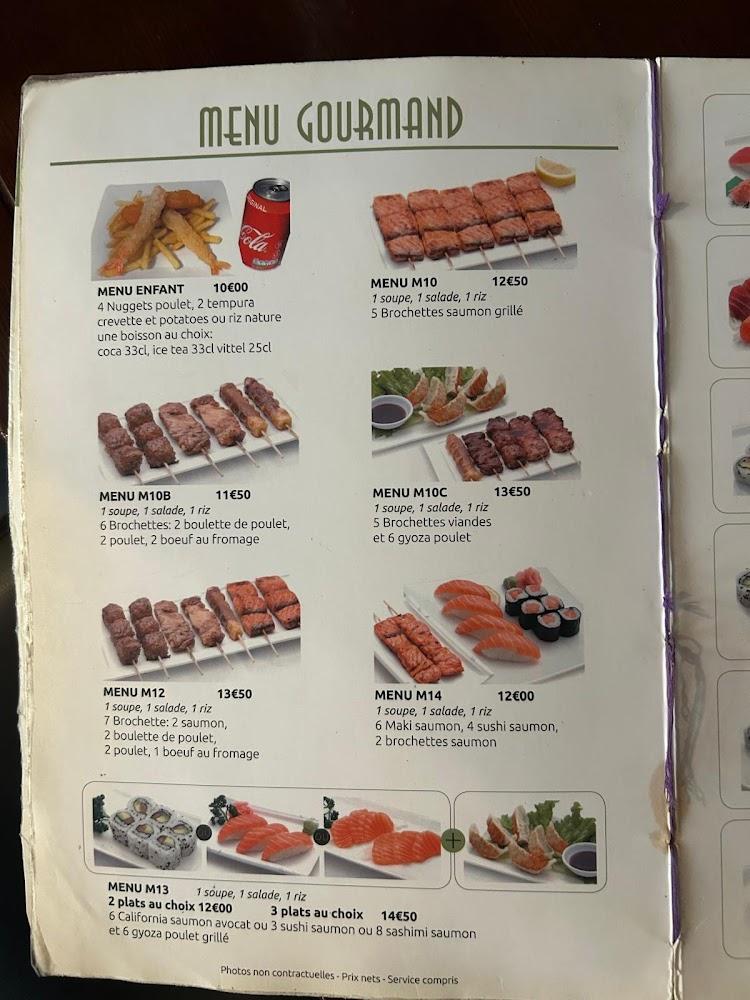 TA Sushi - Menu Image 1